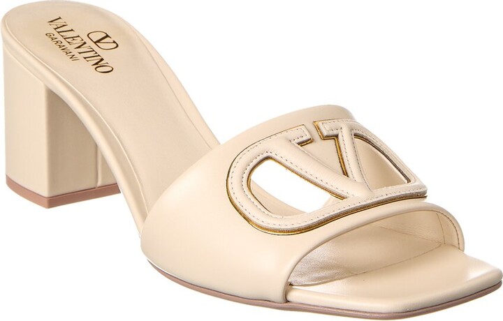 Valentino Vlogo 60 Leather Sandal