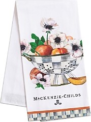 MacKenzie-Childs  Black & White Zig Zag Dish Towels, Set of 3