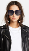 Thumbnail for your product : Gucci GG Square Oversized Sunglasses