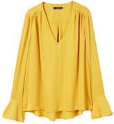 Thumbnail for your product : MANGO Flared Sleeve Blouse