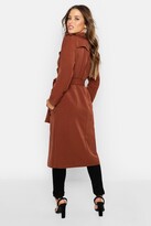 Thumbnail for your product : boohoo Petite Utility Button Detail Trench Coat