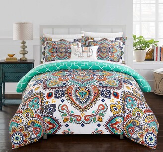 Chic Home Raypur 8-Pc Queen Comforter Set