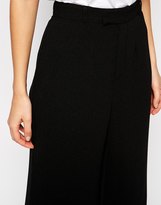 Thumbnail for your product : ASOS Wide Leg Pants in Crepe