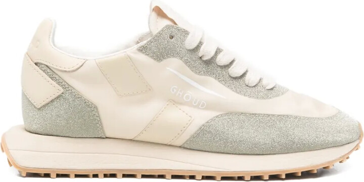 Ghoud Rush glitter-panelled sneakers