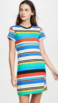 Thumbnail for your product : Pam & Gela Stripe Print T-Shirt Dress