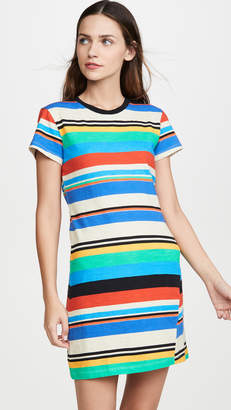 Pam & Gela Stripe Print T-Shirt Dress