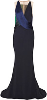 Thumbnail for your product : Stella McCartney Fringed stretch-cady gown