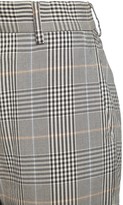 Thumbnail for your product : MSGM Prince Of Wales Cotton Straight Pants