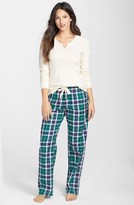 Thumbnail for your product : Jane & Bleecker New York Flannel Pant Pajamas