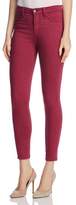 Thumbnail for your product : J Brand Alana Sateen Skinny Jeans in Deep Plum - 100% Exclusive