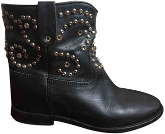 isabel marant cluster leather boots