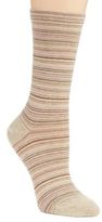 Thumbnail for your product : Hue Glitter Multi Striped Socks