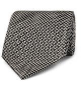 Thumbnail for your product : Tom Ford 8cm Houndstooth Silk-Jacquard Tie