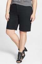 Thumbnail for your product : NYDJ 'Arya' Denim Shorts (Plus Size)