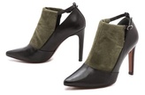 Thumbnail for your product : Derek Lam 10 Crosby Casia Two Tone Cutout Booties