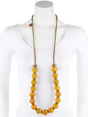 Stephen Dweck Agate Beaded Necklace