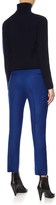 Thumbnail for your product : Eudon Choi Cobalt Wool Pleat Sledge Trousers