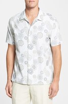 Thumbnail for your product : Tommy Bahama 'Mod Del Mar' Regular Fit Silk & Cotton Campshirt