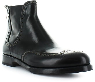 Barracuda Black Leather Chelsea Boot