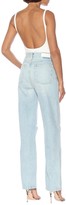 Thumbnail for your product : RE/DONE Loose high-rise straight jeans