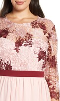 Thumbnail for your product : Chi Chi London Sutton Long Sleeve A-Line Dress