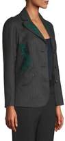 Thumbnail for your product : Coach 1941 Embroidered Pinstripe Blazer