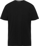 Thumbnail for your product : Grey Daniele Alessandrini XXL Man Black T-shirt Cotton, Elastane
