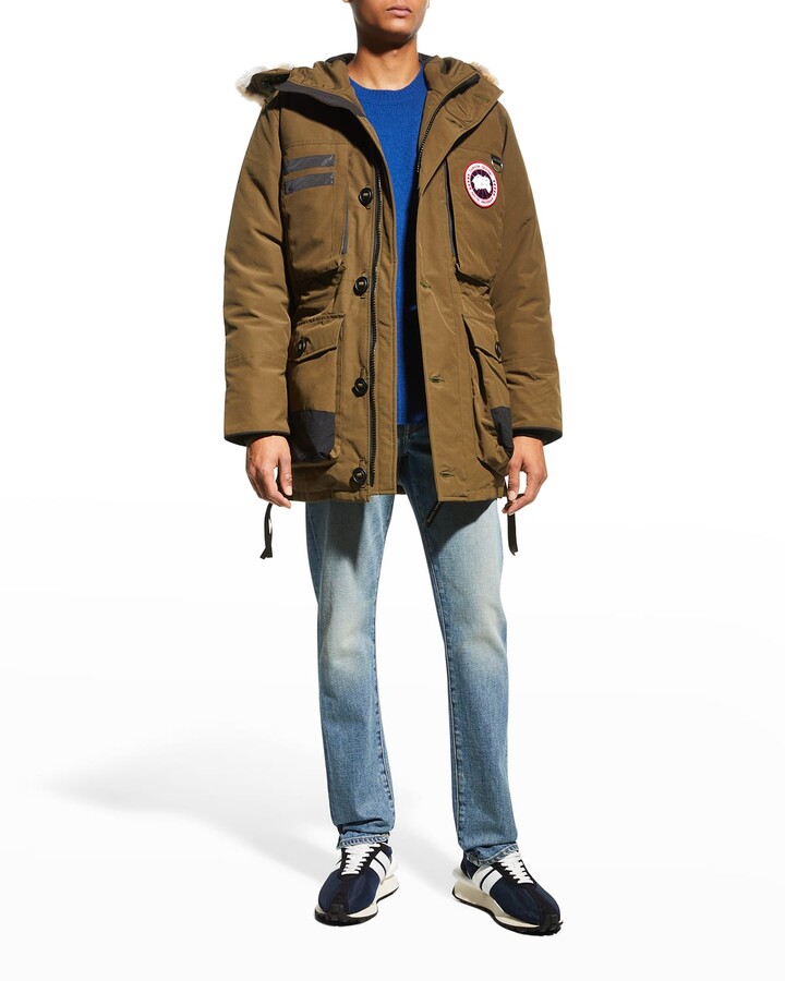 Canada Goose Chateau Arctic-Tech Parka with Fur Hood - ShopStyle Jackets