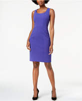 Thumbnail for your product : Kasper Square-Neck Sheath Dress
