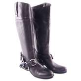 Leather Biker Boots 