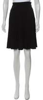 Thumbnail for your product : Ralph Lauren Collection Knee-Length Wool Skirt