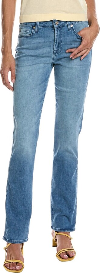 7 For All Mankind Kimmie Form Fitted Slim Evolution Straight Jean
