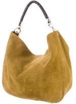 Thumbnail for your product : Saint Laurent Roady Suede Hobo