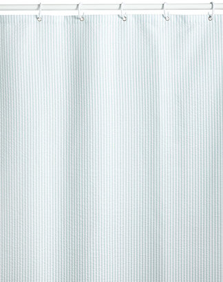 Marks and Spencer Pinstripe Seersucker Shower Curtain