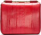 Thumbnail for your product : Chloé Red Snakeskin Elsie Small Shoulder Bag