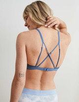 Thumbnail for your product : aerie Palm Lace Plunge Padded Bralette