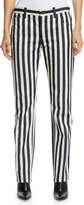 Thumbnail for your product : Gucci Striped Five-Pocket Skinny Jeans
