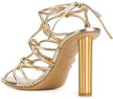 Thumbnail for your product : Ferragamo strappy metallic sandals