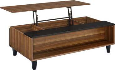 Latitude Run Walnut Lift-top Coffee Table