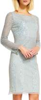 Thumbnail for your product : Adrianna Papell Long Sleeves Beaded Dress