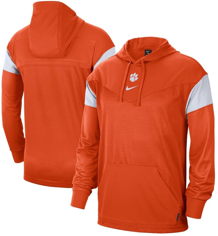 nike foundation overhead moletom com capuz orange