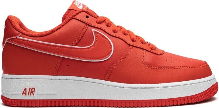 Nike Air Force 1 Low Picante Red White Shoes 