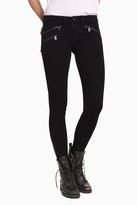 Thumbnail for your product : Rag and Bone 3856 RAG & BONE Skinny Zippered RBW23 Jeans - Blackout
