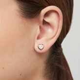 Thumbnail for your product : Ted Baker Women's Han Crystal Heart Earrings - Rose Gold/Crystal