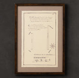 Thumbnail for your product : Restoration Hardware 19th C. French Architectural Schematics 3
