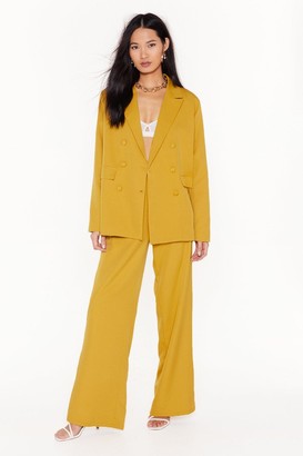 Nasty Gal Womens Suits You Double Breasted Relaxed Blazer