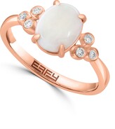 Thumbnail for your product : Effy 14K Rose Gold Opal & Diamond Ring - Size 7