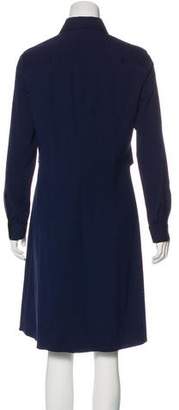 Michael Kors Knee-Length Button-Up Dress