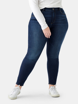 low waist plus size jeans