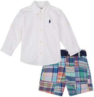 Polo Ralph Lauren Shirt and Shorts Two Piece Set